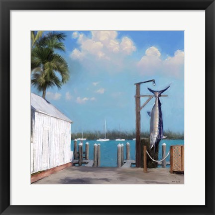 Framed Pier Two Print