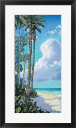 Framed Treasure Island I Print