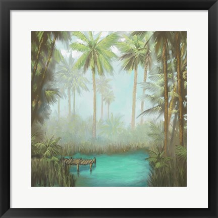 Framed Tropical 1 Print