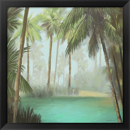 Framed Tropical 2 Print