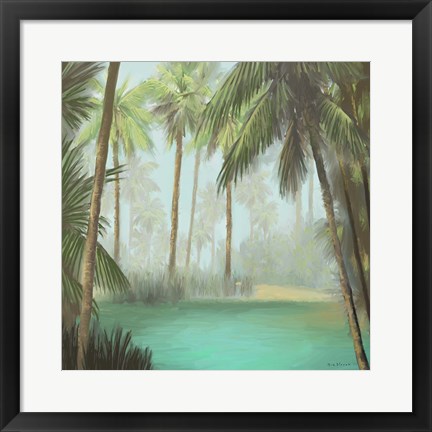 Framed Tropical 2 Print