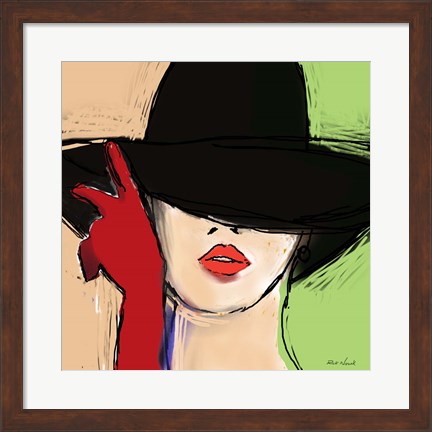 Framed Fashion 1 Print