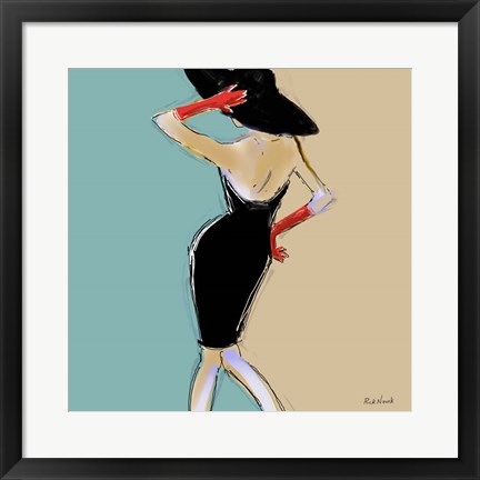 Framed Fashion 2 Print