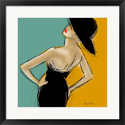 Framed Fashion 3 Print