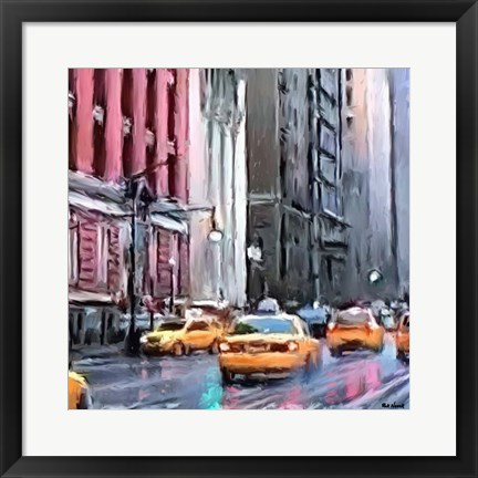 Framed New York 6 Print