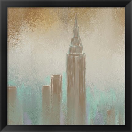 Framed Skyline 2 Print