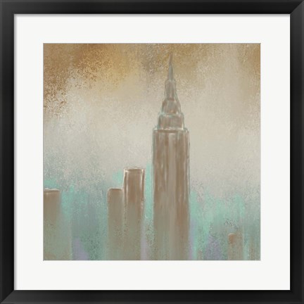 Framed Skyline 2 Print