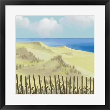 Framed Dunes 2 Print