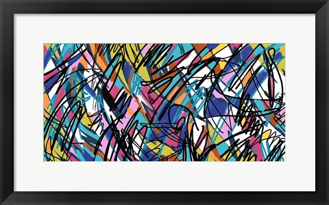 Framed Abstract A Print