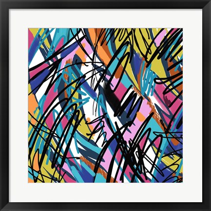 Framed Abstract B Print