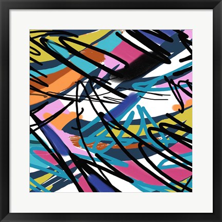 Framed Abstract E Print