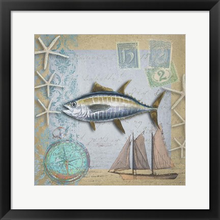 Framed Sealife 4 Print