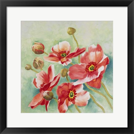 Framed Delicate Blooms 2 Print