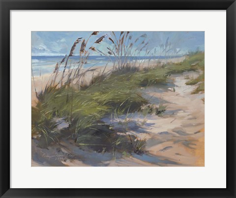 Framed Sea Oats Waltz Print