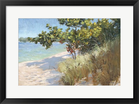 Framed West Coast Seagrapes Print