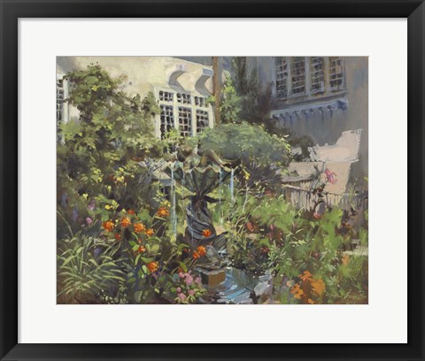 Framed Sydonie Garden Print