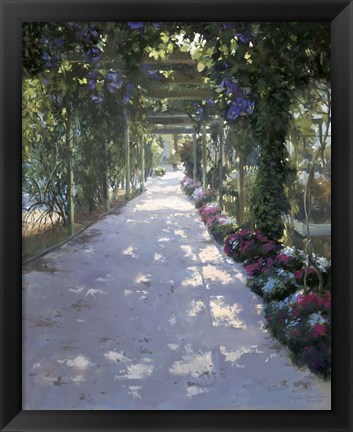 Framed Garden O fLight Print