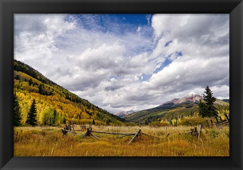 Framed Old Colorado Print