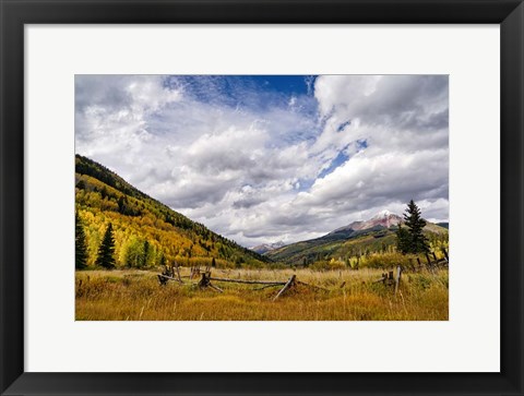 Framed Old Colorado Print