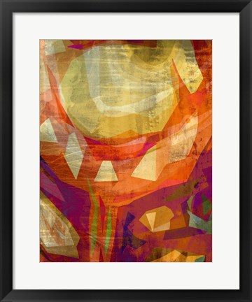 Framed Triagonal Bloom Print