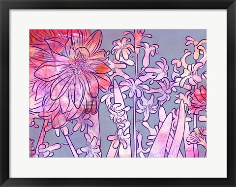 Framed Hyacinth Heaven A Print