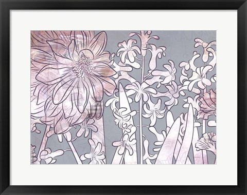 Framed Hyacinth Heaven B Print