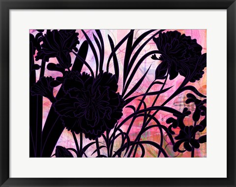 Framed Carnation Creation F Print