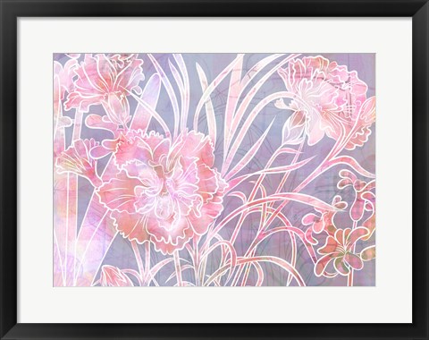 Framed Carnation Creation H Print