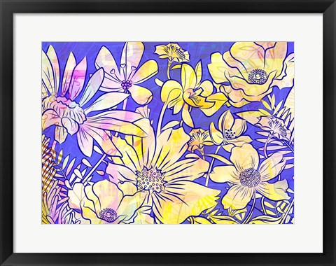 Framed Flower Meadow Print