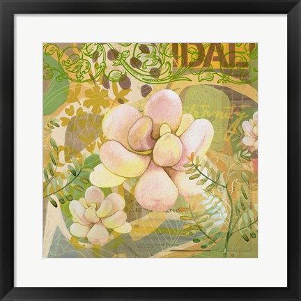 Framed Grenada Garden Print