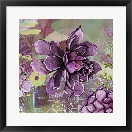 Framed Adella Agave Garden Print