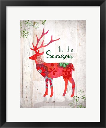 Framed Tis The Season Print