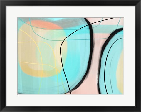 Framed Blown Glass Print