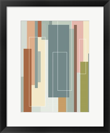 Framed On the Level B Print