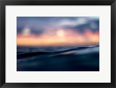 Framed Morning Lip Print