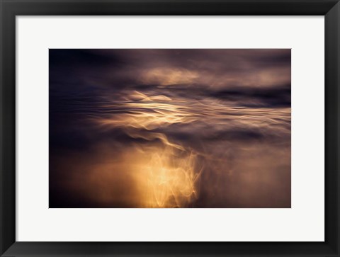 Framed Glints Of Warmth Print