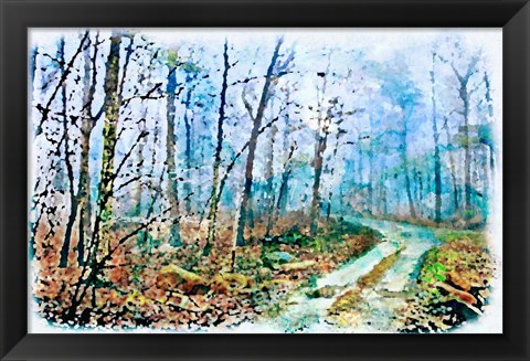 Framed Jungle Journey The Road? Print