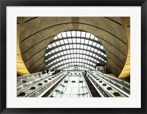 Framed London Metro 2 Print