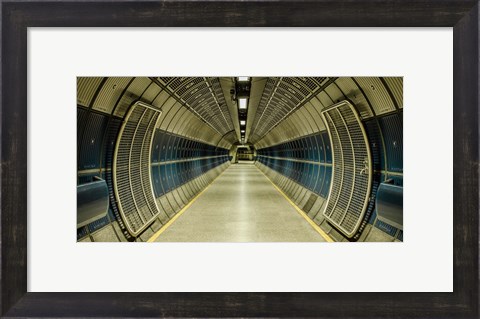 Framed London Metro 3 Print