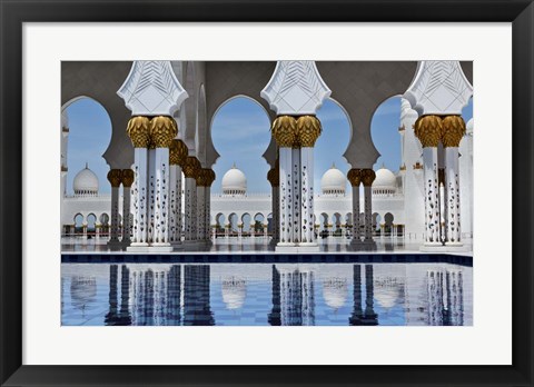 Framed Abu Dhabi Print