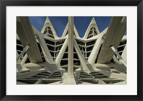 Framed Valencia Architecture 2 Print