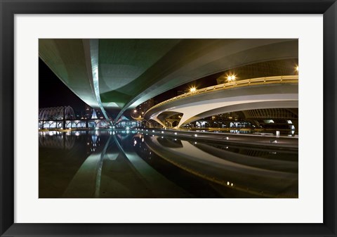 Framed Valencia Architecture 3 Print