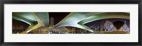 Framed Valencia Architecture 4 Print