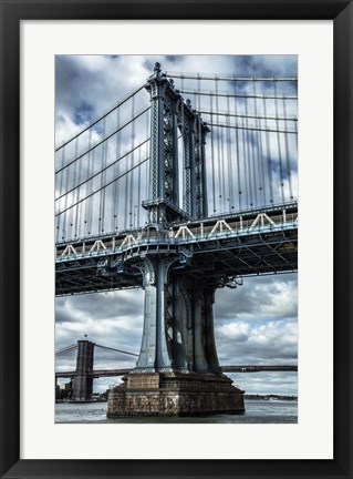 Framed Manhattan Bridge 2 Print