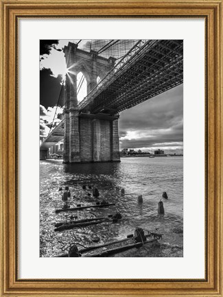 Framed Brooklyn Bridge Print