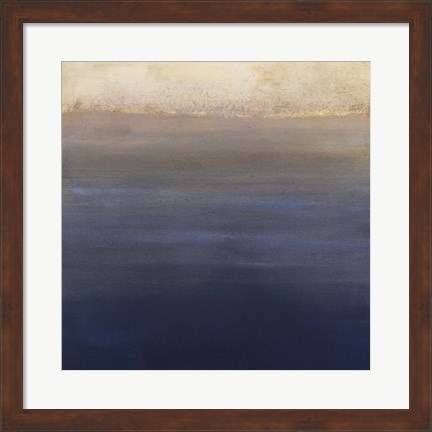 Framed Indigo Sundown II Print