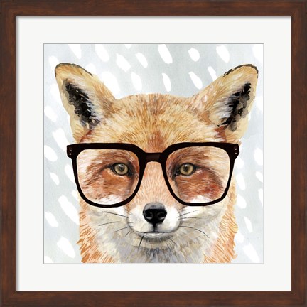 Framed Four-eyed Forester I Print