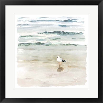 Framed Seagull Cove II Print