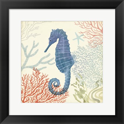 Framed Underwater Whimsy IV Print