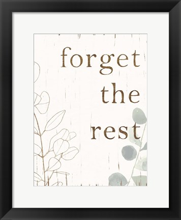 Framed Farmhouse Mantra II Print